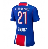 Paris Saint-Germain Lucas Hernandez #21 Replika Hjemmedrakt Dame 2026-27 Kortermet