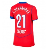 Paris Saint-Germain Lucas Hernandez #21 Replika Tredjedrakt Dame 2025-26 Kortermet