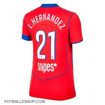 Paris Saint-Germain Lucas Hernandez #21 Replika Tredjedrakt Dame 2025-26 Kortermet