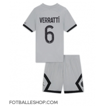 Paris Saint-Germain Marco Verratti #6 Replika Bortedrakt Barn 2022-23 Kortermet (+ bukser)