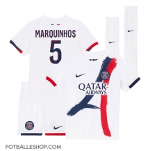 Paris Saint-Germain Marquinhos #5 Replika Bortedrakt Barn 2024-25 Kortermet (+ bukser)