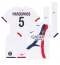 Paris Saint-Germain Marquinhos #5 Replika Bortedrakt Barn 2025-26 Kortermet (+ bukser)
