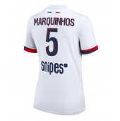 Paris Saint-Germain Marquinhos #5 Replika Bortedrakt Dame 2025-26 Kortermet