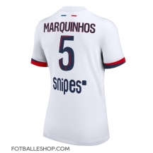 Paris Saint-Germain Marquinhos #5 Replika Bortedrakt Dame 2025-26 Kortermet