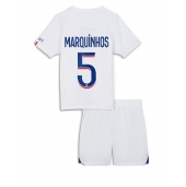 Paris Saint-Germain Marquinhos #5 Replika Tredjedrakt Barn 2022-23 Kortermet (+ bukser)