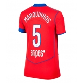 Paris Saint-Germain Marquinhos #5 Replika Tredjedrakt Dame 2025-26 Kortermet
