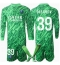 Paris Saint-Germain Matvei Safonov #39 Keeper Replika Hjemmedrakt Barn 2024-25 Langermet (+ bukser)