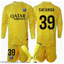 Paris Saint-Germain Matvei Safonov #39 Keeper Replika Tredjedrakt Barn 2024-25 Langermet (+ bukser)