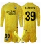 Paris Saint-Germain Matvei Safonov #39 Keeper Replika Tredjedrakt Barn 2024-25 Langermet (+ bukser)