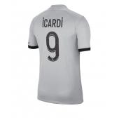 Paris Saint-Germain Mauro Icardi #9 Replika Bortedrakt 2022-23 Kortermet