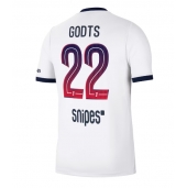 Paris Saint-Germain Mika Godts #22 Replika Bortedrakt 2026-27 Kortermet