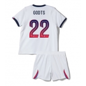 Paris Saint-Germain Mika Godts #22 Replika Bortedrakt Barn 2026-27 Kortermet (+ bukser)