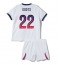 Paris Saint-Germain Mika Godts #22 Replika Bortedrakt Barn 2026-27 Kortermet (+ bukser)