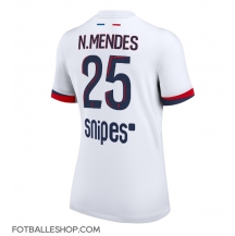 Paris Saint-Germain Nuno Mendes #25 Replika Bortedrakt Dame 2025-26 Kortermet