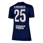 Paris Saint-Germain Nuno Mendes #25 Replika Hjemmedrakt Dame 2025-26 Kortermet