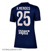 Paris Saint-Germain Nuno Mendes #25 Replika Hjemmedrakt Dame 2025-26 Kortermet