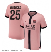 Paris Saint-Germain Nuno Mendes #25 Replika Tredjedrakt 2024-25 Kortermet