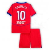 Paris Saint-Germain Ousmane Dembele #10 Replika Tredjedrakt Barn 2025-26 Kortermet (+ bukser)