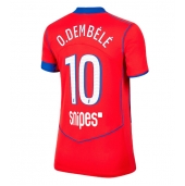 Paris Saint-Germain Ousmane Dembele #10 Replika Tredjedrakt Dame 2025-26 Kortermet
