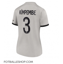 Paris Saint-Germain Presnel Kimpembe #3 Replika Bortedrakt Dame 2022-23 Kortermet