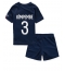 Paris Saint-Germain Presnel Kimpembe #3 Replika Hjemmedrakt Barn 2022-23 Kortermet (+ bukser)