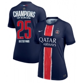 Paris Saint-Germain Replika Hjemmedrakt Dame 2024-25 UCL Champions Kortermet