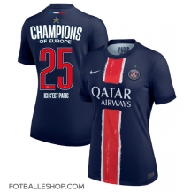 Paris Saint-Germain Replika Hjemmedrakt Dame 2024-25 UCL Champions Kortermet
