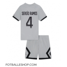 Paris Saint-Germain Sergio Ramos #4 Replika Bortedrakt Barn 2022-23 Kortermet (+ bukser)