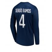 Paris Saint-Germain Sergio Ramos #4 Replika Hjemmedrakt 2022-23 Langermet