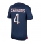Paris Saint-Germain Sergio Ramos #4 Replika Hjemmedrakt 2023-24 Kortermet