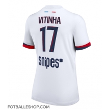 Paris Saint-Germain Vitinha #17 Replika Bortedrakt Dame 2025-26 Kortermet