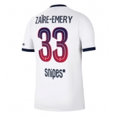 Paris Saint-Germain Warren Zaire-Emery #33 Replika Bortedrakt 2026-27 Kortermet