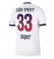 Paris Saint-Germain Warren Zaire-Emery #33 Replika Bortedrakt 2026-27 Kortermet
