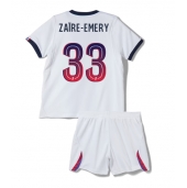 Paris Saint-Germain Warren Zaire-Emery #33 Replika Bortedrakt Barn 2026-27 Kortermet (+ bukser)
