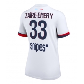 Paris Saint-Germain Warren Zaire-Emery #33 Replika Bortedrakt Dame 2025-26 Kortermet