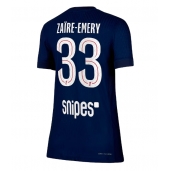 Paris Saint-Germain Warren Zaire-Emery #33 Replika Hjemmedrakt Dame 2025-26 Kortermet