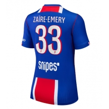 Paris Saint-Germain Warren Zaire-Emery #33 Replika Hjemmedrakt Dame 2026-27 Kortermet