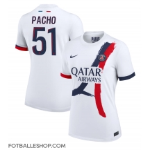 Paris Saint-Germain Willian Pacho #51 Replika Bortedrakt Dame 2024-25 Kortermet