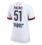 Paris Saint-Germain Willian Pacho #51 Replika Bortedrakt Dame 2025-26 Kortermet