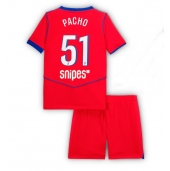 Paris Saint-Germain Willian Pacho #51 Replika Tredjedrakt Barn 2025-26 Kortermet (+ bukser)