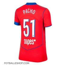 Paris Saint-Germain Willian Pacho #51 Replika Tredjedrakt Dame 2025-26 Kortermet
