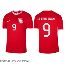 Polen Robert Lewandowski #9 Replika Bortedrakt VM 2022 Kortermet