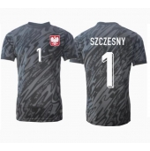 Polen Wojciech Szczesny #1 Keeper Replika Bortedrakt EM 2024 Kortermet