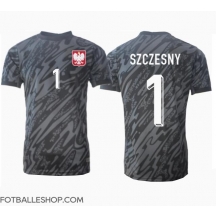Polen Wojciech Szczesny #1 Keeper Replika Bortedrakt EM 2024 Kortermet