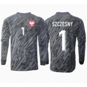 Polen Wojciech Szczesny #1 Keeper Replika Bortedrakt EM 2024 Langermet