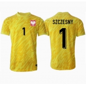 Polen Wojciech Szczesny #1 Keeper Replika Hjemmedrakt EM 2024 Kortermet