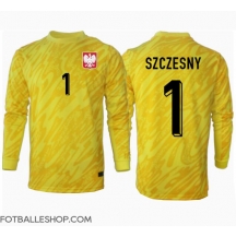 Polen Wojciech Szczesny #1 Keeper Replika Hjemmedrakt EM 2024 Langermet
