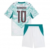 Portugal Bernardo Silva #10 Replika Bortedrakt Barn VM 2026 Kortermet (+ bukser)