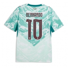 Portugal Bernardo Silva #10 Replika Bortedrakt VM 2026 Kortermet