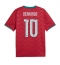 Portugal Bernardo Silva #10 Replika Hjemmedrakt VM 2026 Kortermet